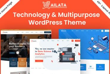 Ailata - Data Science, Artificial Intelligence & IT Solution  WordPress Theme