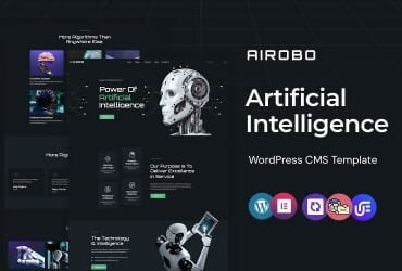 Airobo -Artificial Intelligence And Technology WordPress Elementor Theme