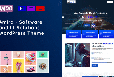 Amira - Software and IT Solutions WordPress Theme