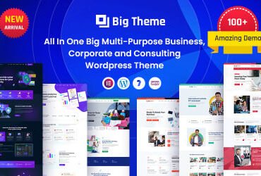 BigTheme - All In One Business Consulting, Corporate & Multi-Purpose WordPress Theme.