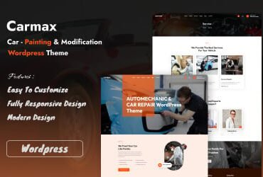 Carmax - Car Painting & Modification Wordpress Theme