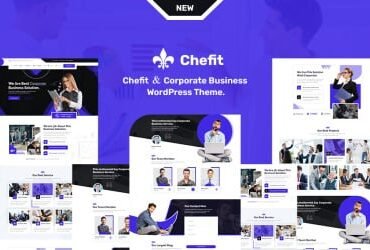 chifit and Corporate Business Responsive WordPress Theme