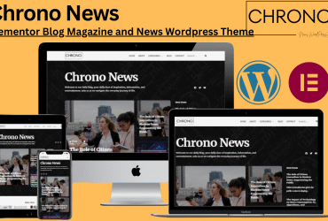 Chrono News - Elementor Blog Magazine and News WordPress Theme