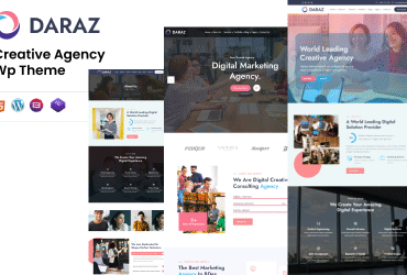 Daraz - Creative Agency Elementor Wordpress Theme