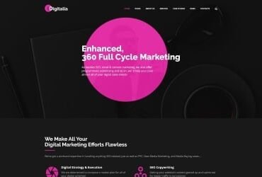 Digitalia - Digital Agency WordPress theme