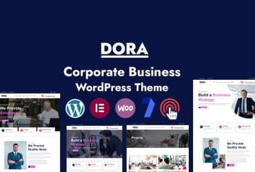 Dora - Corporate Business WordPress Theme
