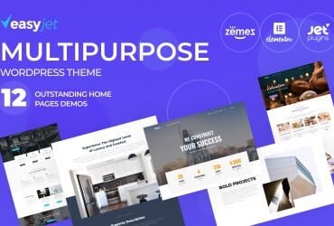 EasyJet - Multi Homepage WordPress Theme
