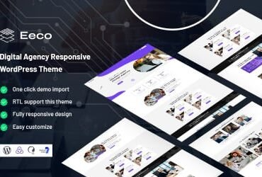 Eeco - Digital Agency Responsive WordPress Theme