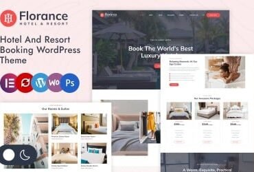 Florance - Hotel and Resort Booking Elementor Wordpress Responsive Theme
