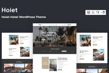 Hoiet - Hotel and Travel WordPress Theme