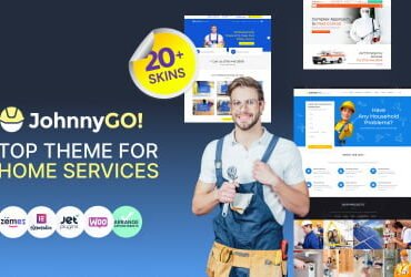 JohnnyGo - Multipurpose Home Services WordPress Theme