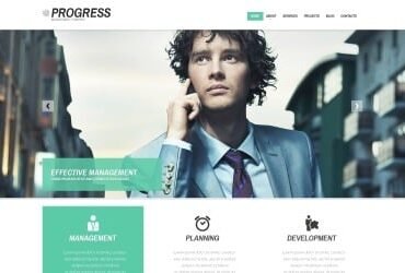 Management Company Responsive WordPress Theme