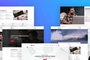 Monger - Landing Page Responsive WordPress Theme
