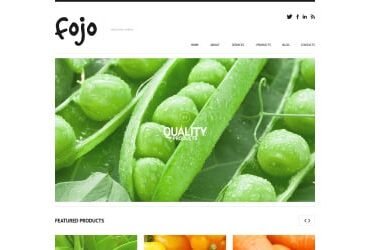 Organic Farming WordPress Theme
