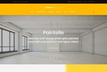 Paintelle - Painting Company WordPress Theme
