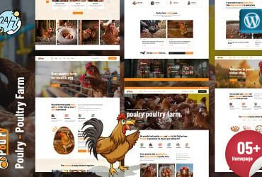 Poulry - Poultry Farm Elementor WordPress Theme