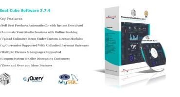 Beat Cube Automated Online Beat Selling Script