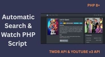 Automatic Search and Stream PHP Script