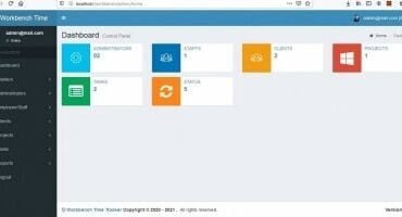 Workbench Project Time Tracker - PHP CodeIgniter