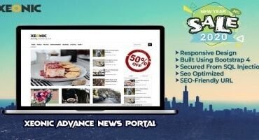 Xeonic - Advance News Portal PHP Script