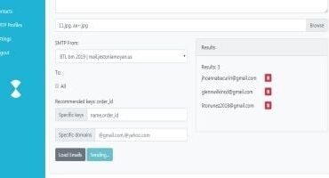 Bulk Email Sender PHP Script
