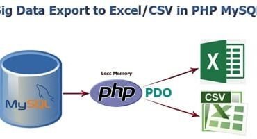 Big Data Exporter PHP Script