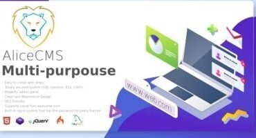 AliceCMS - Multipurpose Business CMS PHP
