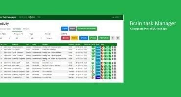 Brain Task Manager PHP Script