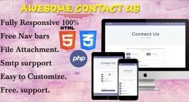 Awesome Contact Us Page