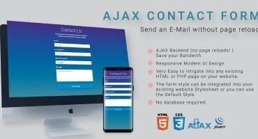AJAX Contact Form PHP