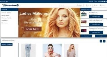 Boomstore - eCommerce System PHP