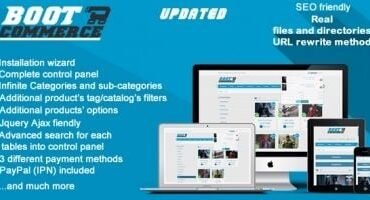 BootCommerce - eCommerce Solution PHP Script