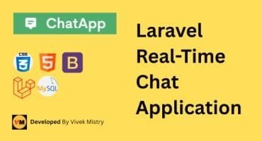 ChatApp - Laravel Real-Time Chat Application.