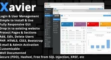 Xavier - PHP User Admin Login Script