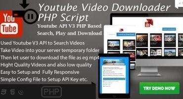 Youtube Download PHP Script