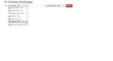 31 Currency Converter PHP Script