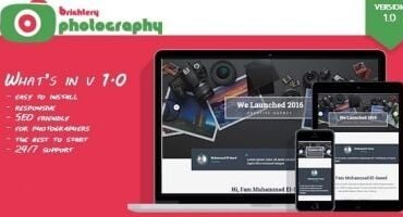 Brighter Photography CMS PHP Script