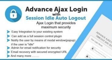 Advance Ajax Login System - PHP Script