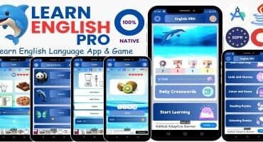 Learn English PRO - Android App Source Code