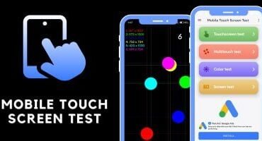 Mobile Touch Screen Test with AdMob Ads Android