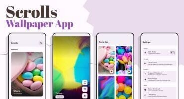 Scrolls -  Blogger Wallpaper App
