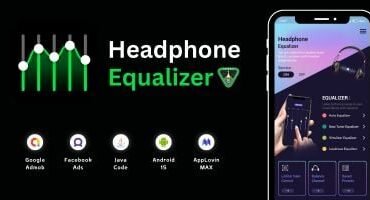 Headphone Equalizer with AdMob Ads Android