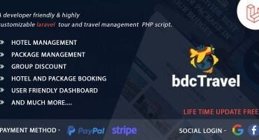 bdcTravel - Tour and Travel Management