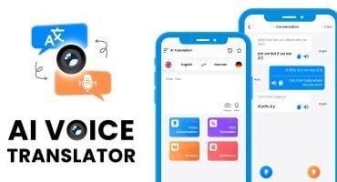 AI Voice Translator with AdMob Ads Android