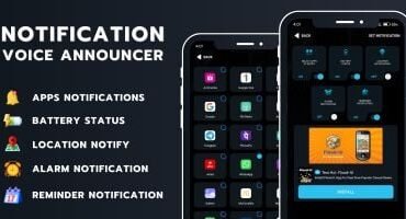 Notification Voice Announcer AdMob FB Ads Android
