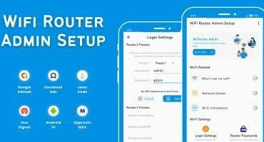 Wifi Router Admin Setup with AdMob Ads Android