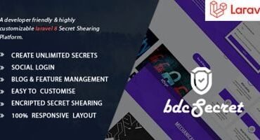 bdcSecret - Secret File Sharing Platform