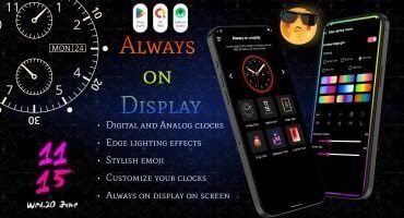 Always On Display - Android Studio Project