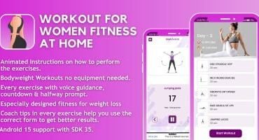 Workout for Women Fitness at Home Android