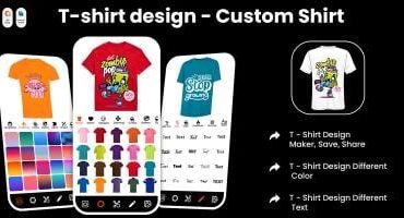 T-Shirt Design - Android App Template